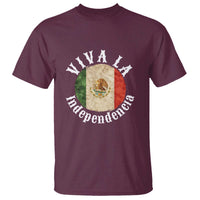 Viva La Independencia Mexico Flag T Shirt Mexican Pride Independence Day - Wonder Print Shop
