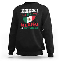 Independencia de Mxico Sweatshirt Celebrate with Flag & Pride - Wonder Print Shop