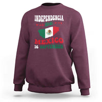 Independencia de Mxico Sweatshirt Celebrate with Flag & Pride - Wonder Print Shop