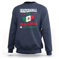 Independencia de Mxico Sweatshirt Celebrate with Flag & Pride - Wonder Print Shop