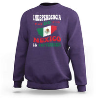 Independencia de Mxico Sweatshirt Celebrate with Flag & Pride - Wonder Print Shop
