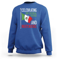 Mexican Flag for Independence Day Sweatshirt Proudly Display Your Mexican Pride - Wonder Print Shop
