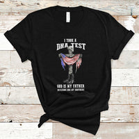 Veteran T Shirt I Took A Dna Test And God Is My Father - Wonder Print Shop