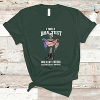Veteran T Shirt I Took A Dna Test And God Is My Father - Wonder Print Shop