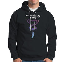 Deer With Large Antler Dream Catcher Hoodie - Wonder Print Shop