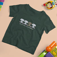 Autism Acceptance T Shirt For Kid It's Ok To Be A Little Different Jigsaw Puzzle Elephant - Wonder Print Shop