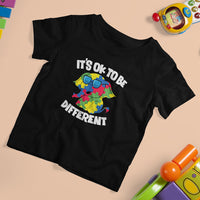 Autism Awareness Day T Shirt For Kid It's Okay To Be Different Elephant - Wonder Print Shop