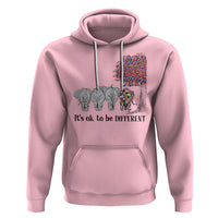 Autism Awareness Elephant Hoodie It's Ok To Be A Little Different - Wonder Print Shop
