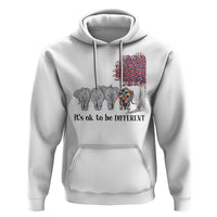 Autism Awareness Elephant Hoodie It's Ok To Be A Little Different - Wonder Print Shop
