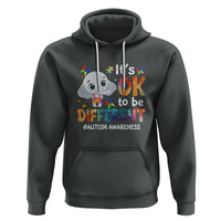 World Autism Day Hoodie It's Okay To Be Different Elephant - Wonder Print Shop
