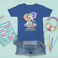 It's Ok To Be Elephant Different Autism Awareness T Shirt For Kid - Wonder Print Shop