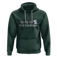 Autism It's Ok To Be Different Elephant Shirt Funny Elephant Hoodie - Wonder Print Shop