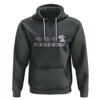 Autism It's Ok To Be Different Elephant Shirt Funny Elephant Hoodie - Wonder Print Shop