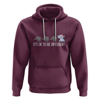 Autism It's Ok To Be Different Elephant Shirt Funny Elephant Hoodie - Wonder Print Shop