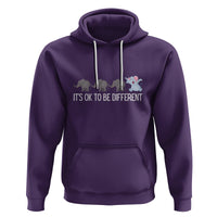 Autism It's Ok To Be Different Elephant Shirt Funny Elephant Hoodie - Wonder Print Shop