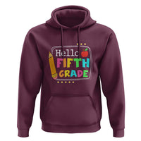 Hello Fifth Grade Hoodie Back to School Outfit for 5th Graders - Wonder Print Shop