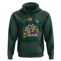 Game On 3rd Grade Hoodie Funny Back to School Gamer Level Unlocked - Wonder Print Shop