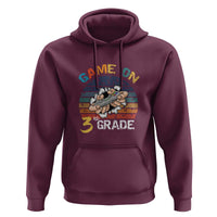 Game On 3rd Grade Hoodie Funny Back to School Gamer Level Unlocked - Wonder Print Shop