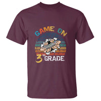 Game On 3rd Grade T Shirt Funny Back to School Gamer Level Unlocked - Wonder Print Shop