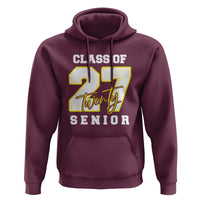 Class of 2027 Senior Hoodie 12th Grade Back to School High School - Wonder Print Shop