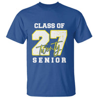 Class of 2027 Senior T Shirt 12th Grade Back to School High School - Wonder Print Shop