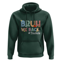 Bruh We Back 1st Graders Hoodie Retro Vintage Back to School Design - Wonder Print Shop
