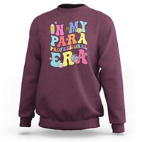 In My Para Professional Era Sweatshirt Perfect for Back to School - Wonder Print Shop