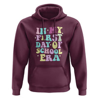 In My First Day of School Era Hoodie Back to School Retro Style - Wonder Print Shop