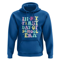 In My First Day of School Era Hoodie Back to School Retro Style - Wonder Print Shop