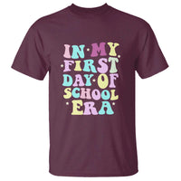 In My First Day of School Era T Shirt Back to School Retro Style - Wonder Print Shop