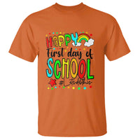 Happy First Day of School T Shirt Perfect for Teachers Back to School - Wonder Print Shop