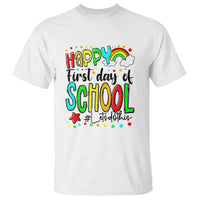 Happy First Day of School T Shirt Perfect for Teachers Back to School - Wonder Print Shop