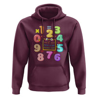 Math Day Cute Calculator & Numbers Back to School Design Hoodie Cute Calculator & Numbers Back to School Design - Wonder Print Shop