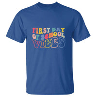 First Day of School Vibes T Shirt Happy Back to School for Teachers - Wonder Print Shop