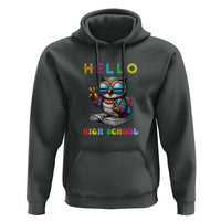 Hello High School Owl Lover Hoodie Back to School for Boys & Girls - Wonder Print Shop