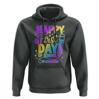 Happy First Day of School Kindergarten for Kids Hoodie Cute & Comfy Back-to-School Shirt - Wonder Print Shop