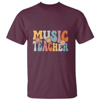 Adorable Music Teacher T Shirt Perfect Back to School Gift for Women - Wonder Print Shop
