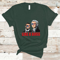 Presidents Day T Shirt Like A Boss - Wonder Print Shop