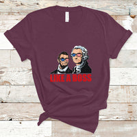Presidents Day T Shirt Like A Boss - Wonder Print Shop