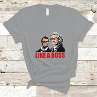 Presidents Day T Shirt Like A Boss - Wonder Print Shop