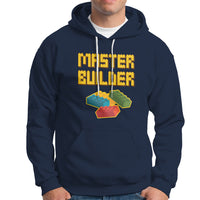 Building Blocks Bricks Master Builder Engineer Construction Hoodie - Wonder Print Shop