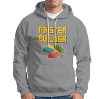 Building Blocks Bricks Master Builder Engineer Construction Hoodie - Wonder Print Shop