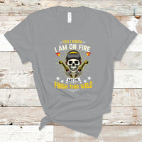 Welder T Shirt Yes I Know I Am On Fire - Wonder Print Shop