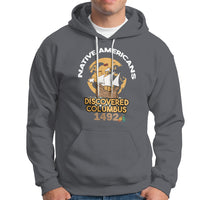 Columbus Day Hoodie Discovered Columbus 1492 - Wonder Print Shop