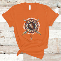 Native American T Shirt Native Strong Resilient Indigenous Dream Catcher - Wonder Print Shop