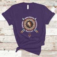 Native American T Shirt Native Strong Resilient Indigenous Dream Catcher - Wonder Print Shop