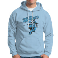 Support Your Local Pole Dancer Lineman Hoodie - Wonder Print Shop