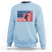 Lineman American Flag Shirt Electric Cable Lineman Sweatshirt - Wonder Print Shop