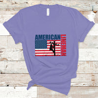 Lineman American Flag Shirt Electric Cable Lineman T Shirt - Wonder Print Shop