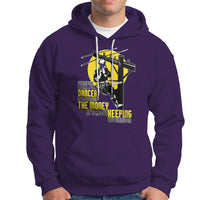 Support Your Pole Dancer Utility Electric Lineman Hoodie - Wonder Print Shop